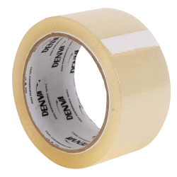 48mmx66m - Clear Low Noise Tape - Box of 36