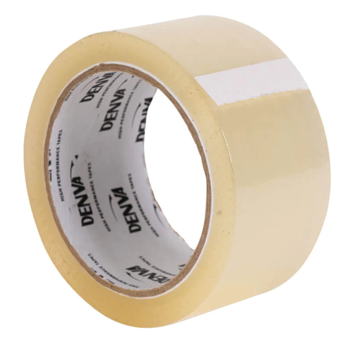 48mmx66m - Clear Low Noise Tape - Box of 36